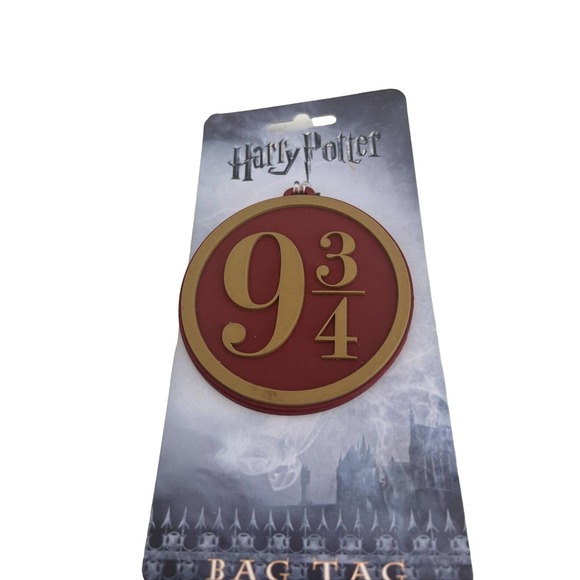 Harry Potter 9 3/4 Luggage Bag Tag Warner Bros BioWorld - Picture 3 of 9